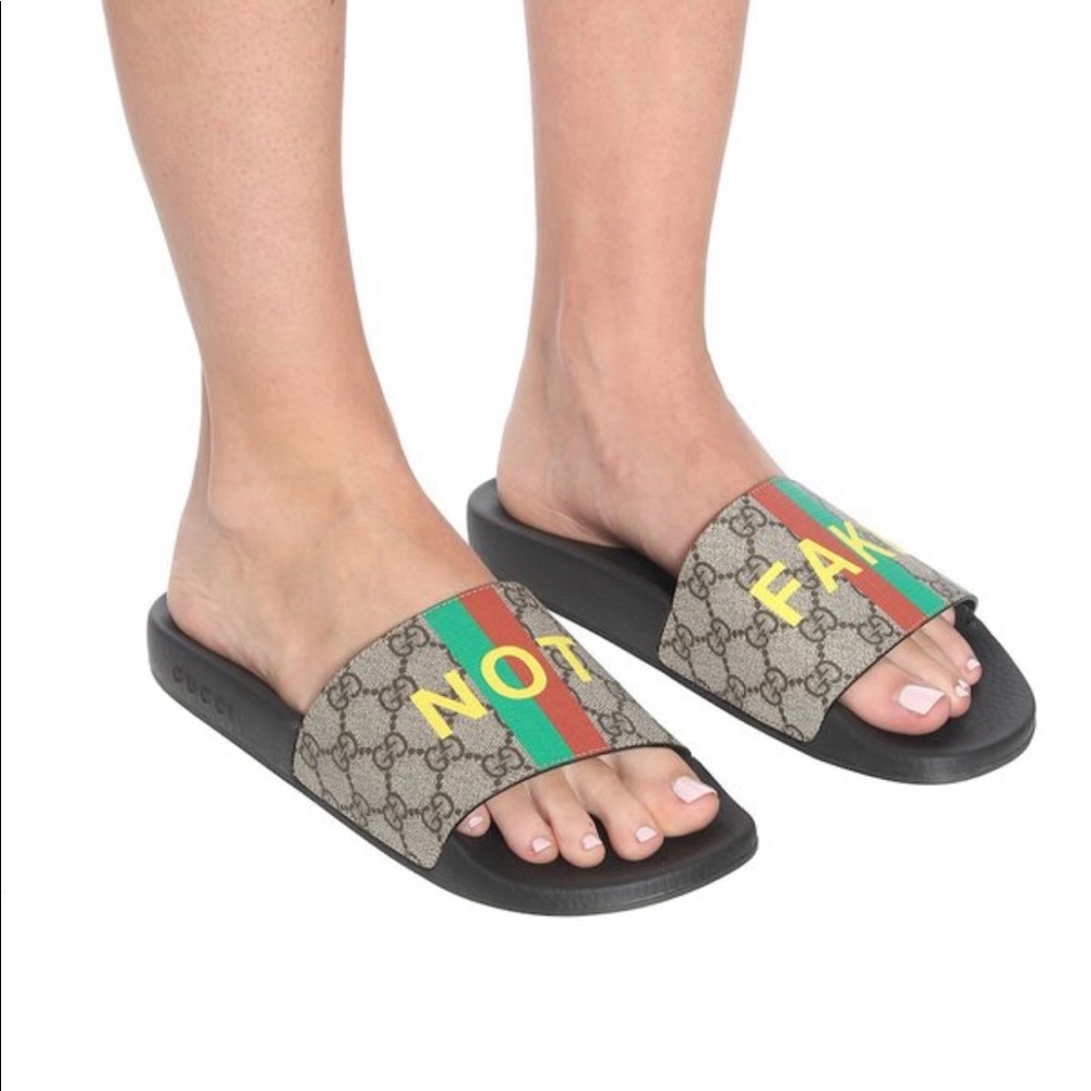 Gucci Pursuit Slide Sandal Size 41